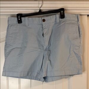 J. Crew Factory Light Blue Men's Flat Front Shorts